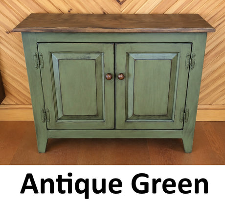 2 Door Cabinet - Fully Assembled - TV Stand - Primitive - Storage - TV Cabinet - Amish Handmade - Multipurpose Cabinet - Rustic- Case Goods