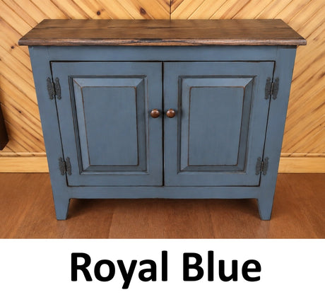 2 Door Cabinet - Fully Assembled - TV Stand - Primitive - Storage - TV Cabinet - Amish Handmade - Multipurpose Cabinet - Rustic- Case Goods