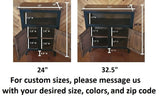 2 Door Cabinet - Amish Furniture - TV Stand - Primitive - Storage - TV Cabinet - Amish Handmade - Multipurpose Cabinet - Rustic - Case Goods