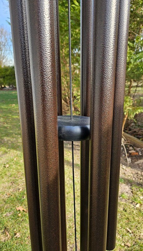 37"-53" Wind Chimes Amish Handmade - Aluminum Tubes - Sound Healing - Deep Tone Chimes - Outdoor Decor - - Wind Bells - Meditation - Nature