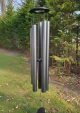75" Wind Chimes  Amish Handmade - Aluminum Tubes - Large - Deep Tone - Healing - Outdoor Decor - Soothing - Wind Bells - Meditation - Nature - Garden Decoration