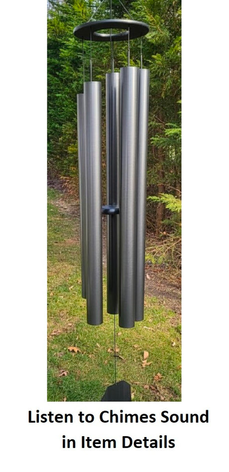 Wind Chimes Amish Handmade - Aluminum Tubes - Gifts - Sound Healing - Deep Tone Chimes - Outdoor Decor - - Wind Bells - Meditation - Nature - Wind Chimes
