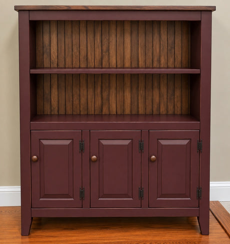 Amish Handmade 3 Door Cabinet - Hutch Cabinet - Multipurpose Cabinet - Rustic - Hall Cabinet - Case Goods - Vintage - Primitive - Storage