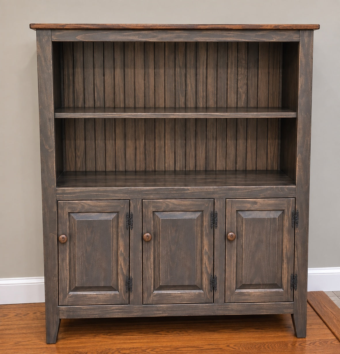 Amish Handmade 3 Door Cabinet - Hutch Cabinet - Multipurpose Cabinet - Rustic - Hall Cabinet - Case Goods - Vintage - Primitive - Storage