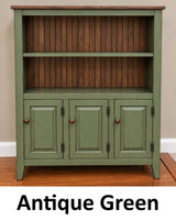 Amish Handmade 3 Door Cabinet - Hutch Cabinet - Multipurpose Cabinet - Rustic - Hall Cabinet - Case Goods - Vintage - Primitive - Storage