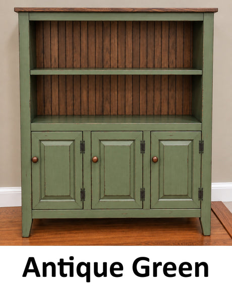 Amish Handmade 3 Door Cabinet - Hutch Cabinet - Multipurpose Cabinet - Rustic - Hall Cabinet - Case Goods - Vintage - Primitive - Storage