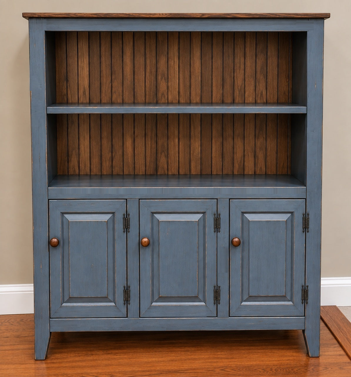 Amish Handmade 3 Door Cabinet - Hutch Cabinet - Multipurpose Cabinet - Rustic - Hall Cabinet - Case Goods - Vintage - Primitive - Storage