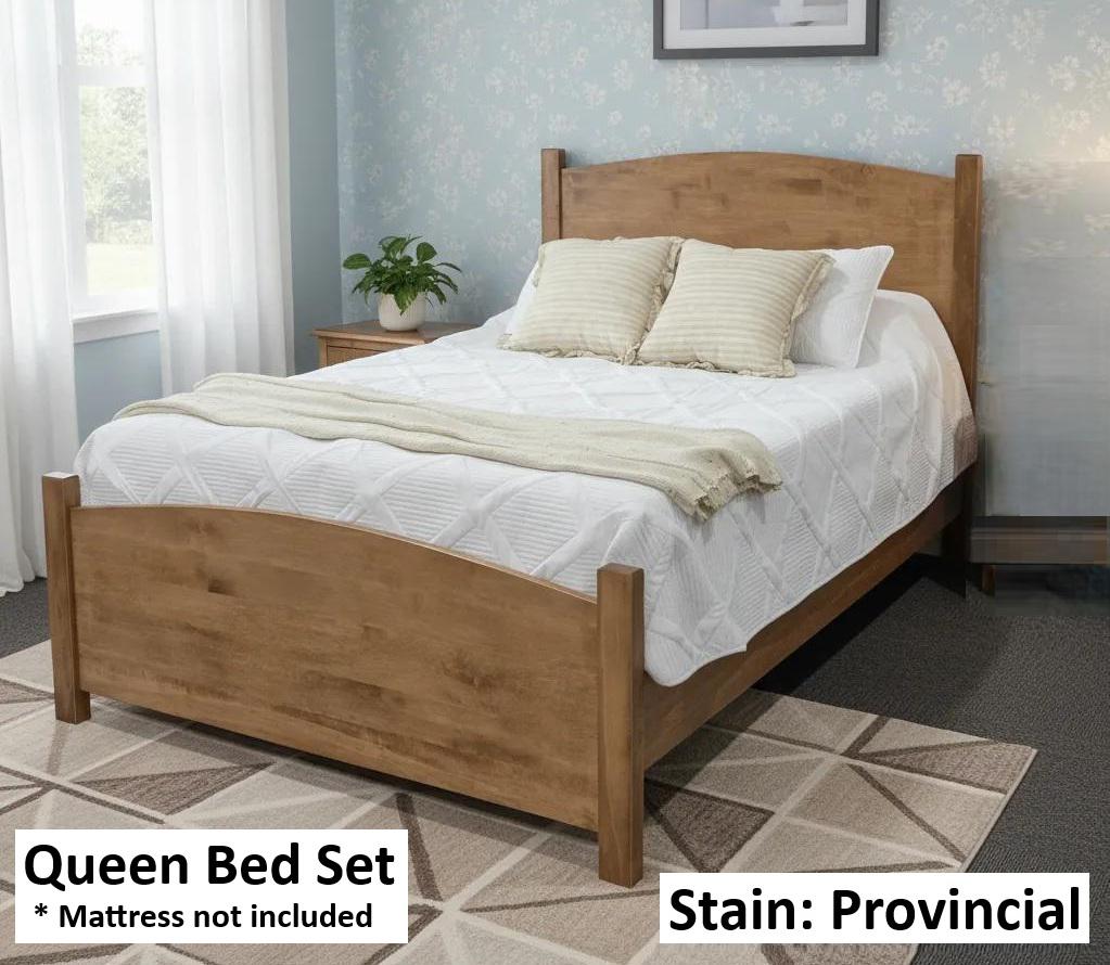 Amish Handmade Bedroom Set - Dresser With Mirror - Drawer Chest - Drawer Dresser - Queen Bed Set - Nightstand - Mirror - Case Goods - Home
