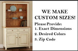 Amish Handmade Bookcase Cabinet - Large Cabinet Hutch- Multipurpose Cabinet Drawers - Farmhouse - Storage - Rustic - Case Goods -Home Decor