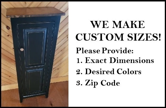 Amish Handmade Cabinet - 4 Door Multipurpose Hatch - Amish Furniture -Farmhouse - Primitive TV Stand - Storage - Rustic- Case Goods - Home