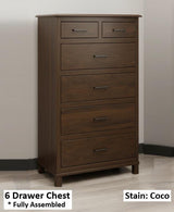 Amish Handmade Dresser With Mirror - Bedroom Set - Drawer Chest - Drawer Dresser - Queen Bed Set - Nightstand - Mirror - Case Goods