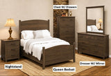 Amish Handmade Dresser With Mirror - Bedroom Set - Drawer Chest - Drawer Dresser - Queen Bed Set - Nightstand - Mirror - Case Goods