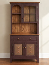 Amish Handmade Multipurpose Cabinet - Glass Cabinet - Large Cabinet - Farmhouse - Organizer - Storage - Rustic - Case Goods - Home Decor