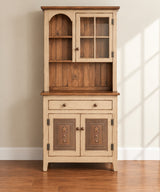 Amish Handmade Multipurpose Cabinet - Glass Cabinet - Large Cabinet - Farmhouse - Organizer - Storage - Rustic - Case Goods - Home Decor
