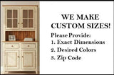 Amish Handmade Multipurpose Cabinet - Glass Cabinet - Large Cabinet - Farmhouse - Organizer - Storage - Rustic - Case Goods - Home Decor