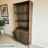 Bookshelf Furniture Rustic Bookcase Organizer Shelf Bookcase Decor Home Furniture For Book Lovers Rustic Book Shelf Unique Furniture Antique