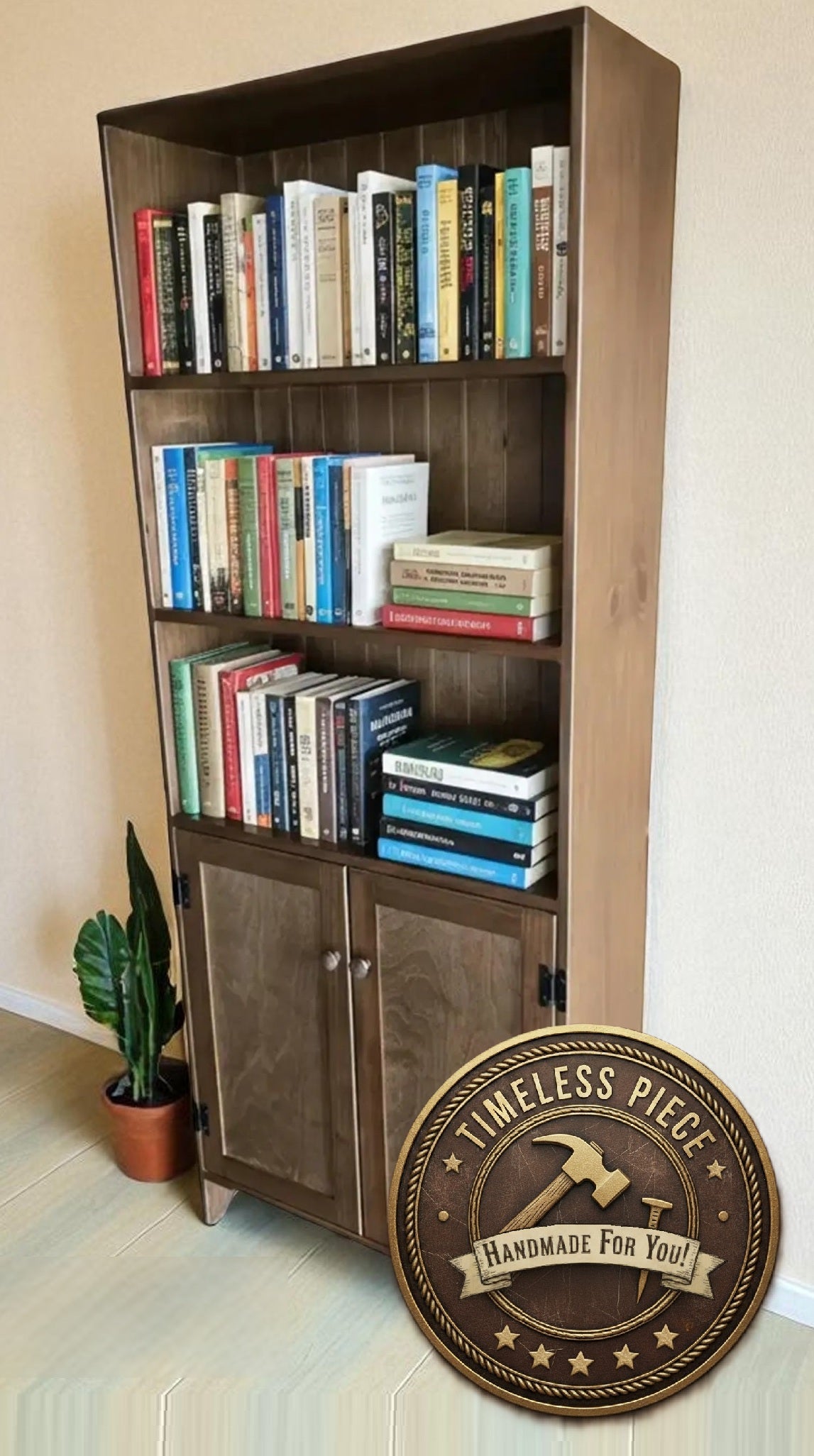 Bookshelf Furniture Rustic Bookcase Organizer Shelf Bookcase Decor Home Furniture For Book Lovers Rustic Book Shelf Unique Furniture Antique