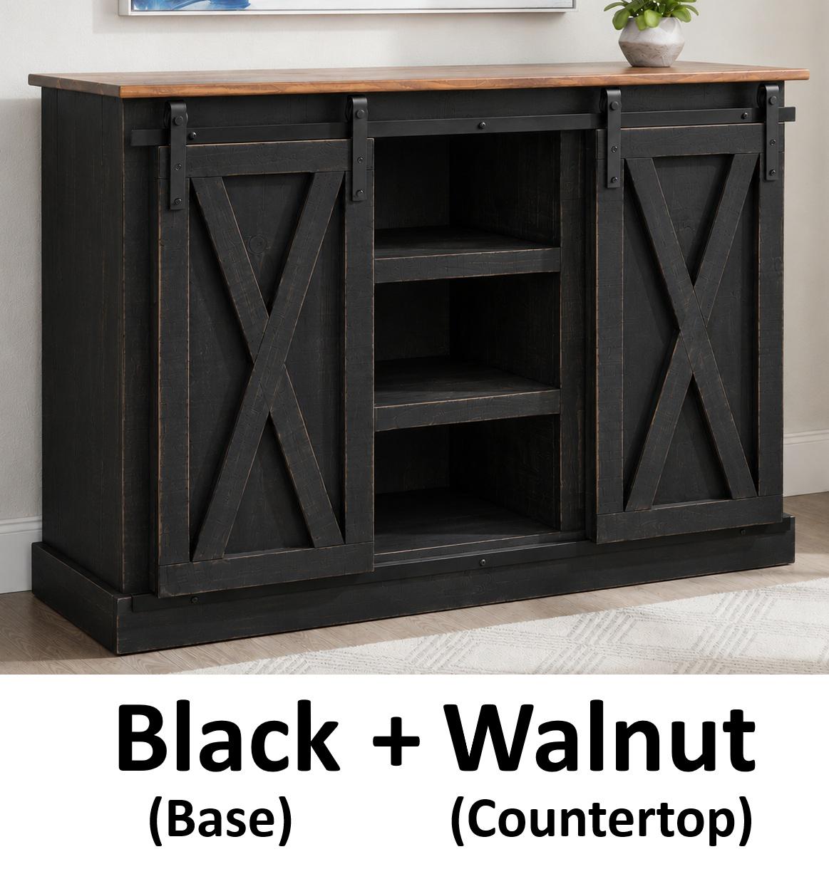 Amish Handmade TV Stand - 2 Door Cabinet - Primitive - Storage - TV Cabinet - Multipurpose Cabinet - Rustic - Sliding Doors - TV Console
