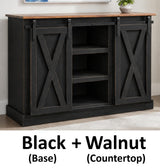 Amish Handmade TV Stand - 2 Door Cabinet - Primitive - Storage - TV Cabinet - Multipurpose Cabinet - Rustic - Sliding Doors - TV Console