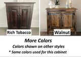 Amish Handmade TV Stand - 2 Door Cabinet - Primitive - Storage - TV Cabinet - Home - Multipurpose Cabinet - Rustic - Open Shelf TV Console