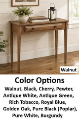 Amish Handmade Table with Drawer - Furniture - Living Room Table - Home Décor - Farmhouse - Country Decor - Primitive - Rustic Table - Home