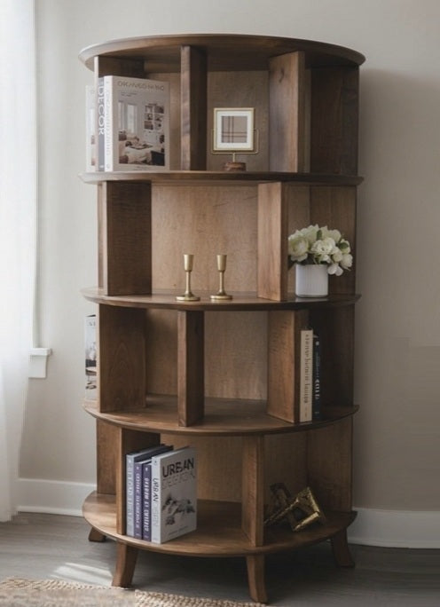 Bookcase - Amish Handmade Bookshelf - Farmhouse - Organizer - Books - Wooden - Rustic - Case Goods - Home - Multipurpose Cabinet - Shelves