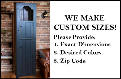 Amish Handmade Pantry Cabinet - Multipurpose Cabinet - Farmhouse - Primitive Jelly Cabinet - Cupboard - Storage - Rustic - Case Goods - Home