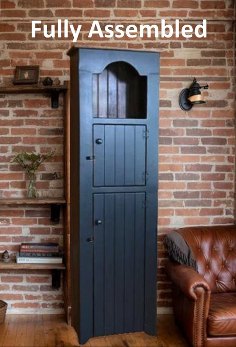 Amish Handmade Pantry Cabinet - Multipurpose Cabinet - Farmhouse - Primitive Jelly Cabinet - Cupboard - Storage - Rustic - Case Goods - Home