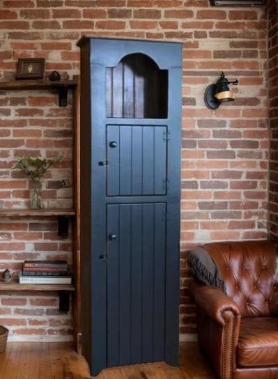 Amish Handmade Pantry Cabinet - Multipurpose Cabinet - Farmhouse - Primitive Jelly Cabinet - Cupboard - Storage - Rustic - Case Goods - Home