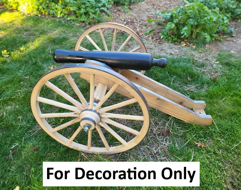 Decorative Scale Cannon - Yard Cannon - Antique Cannon - Amish Handmade - Primitive