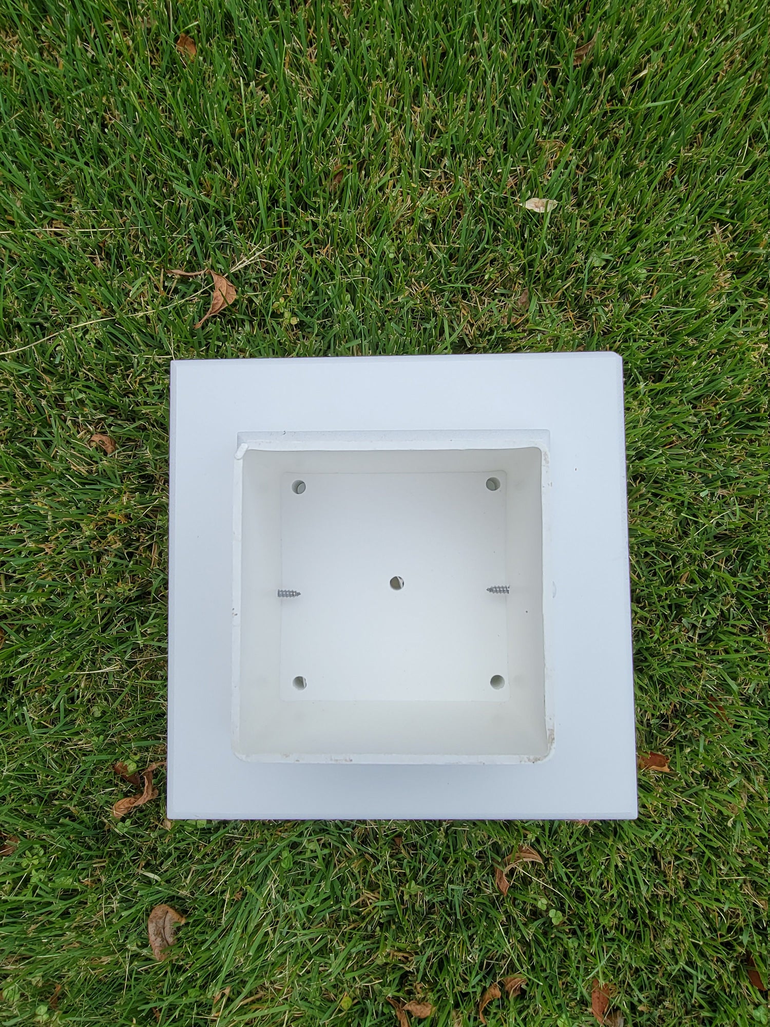 Copper Roof Blue Bird Bird Feeder Handmade Vinyl PVC Bird Feeder