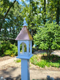 Bird Feeder - Free Shipping - Copper Roof - Amish Handmade Vinyl PVC