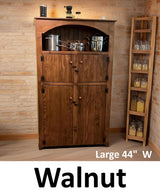 Farmhouse Furniture Living Room Cabinet Wooden Pantry Cabinet Hutch Cabinet Antique Furniture Kitchen Decor Home Cabinet Storage Furniture