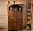 Farmhouse Furniture Living Room Cabinet Wooden Pantry Cabinet Hutch Cabinet Antique Furniture Kitchen Decor Home Cabinet Storage Furniture - Wood Cabinets