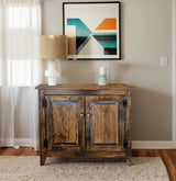 Farmhouse Furniture Cabinet Wooden Hall Cabinet 2 Door Cabinet Primitive Cabinet Handmade Buffet Cabinet Home Decor Farmhouse Jelly Cupboard