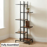 Amish Handmade Fully Assembled Large Display Stand - Metal Wooden Organizer - Display Rack - Metal Frame Shelf - Plant Stand - Living Room