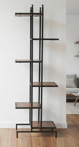 Amish Handmade Fully Assembled Large Display Stand - Metal Wooden Organizer - Display Rack - Metal Frame Shelf - Plant Stand - Living Room