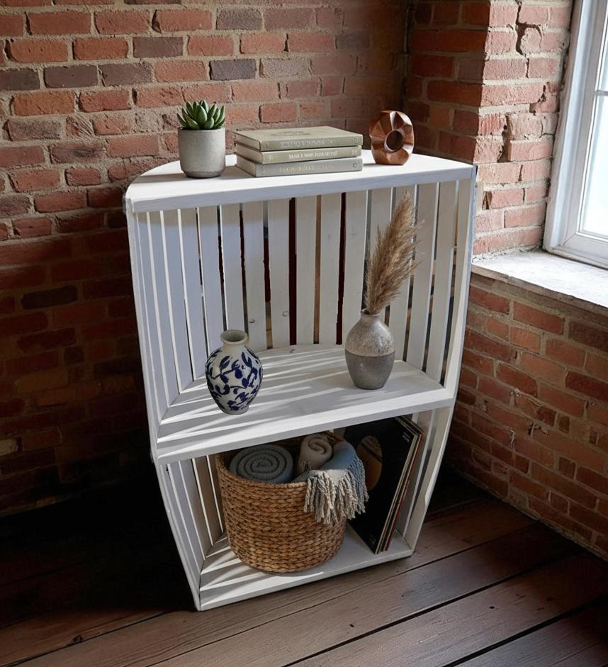 Amish Handmade Pine Barrel Cabinet: Rustic Farmhouse Storage