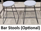 Amish Handmade Table Set with Bar Stools - Home Décor - Farmhouse Furniture - Primitive - Living Room - Organizer - Drawer - Case Goods