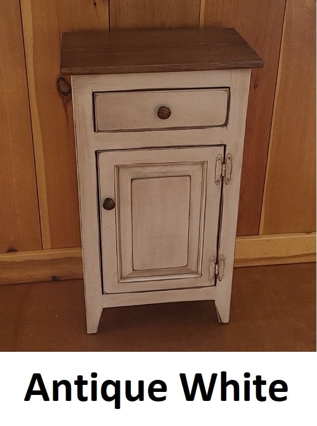 Cabinet with Drawer - Fully Assembled - Nightstand - Furniture - Home Décor - End Table - Rustic - Primitive