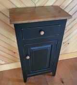 Cabinet with Drawer - Amish Furniture - Nightstand - Furniture - Home Décor - End Table - Rustic - Primitive - Case Goods - Amish Handmade