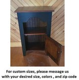 End Table - Primitive - Amish Furniture - Home Décor - Nightstand - Living - Book Shelf - Amish Handmade - Fireplace - Bathroom Cabinet