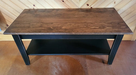 Coffee Table - Fully Assembled - Furniture - Home Décor - Furniture - Living Room Table- Country Decor- Amish Furniture - Primitive - Rustic