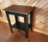 End table - Amish Furniture - Home - Nightstand - Furniture - Amish Handmade- Nightstand - Fireplace - Bathroom Cabinet - Country Decor