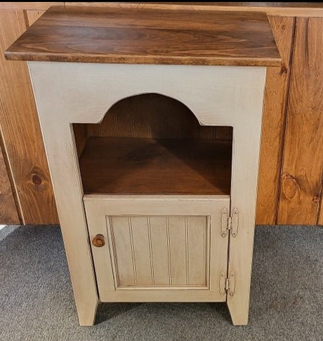 Shelf Stand - Amish Furniture - End Table - Home Décor - Nightstand - Living - Book Shelf - Amish Handmade - Fireplace - Bathroom Cabinet