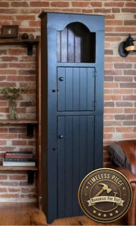Farmhouse Furniture Hutch Cabinet Antique Furniture Living Room Cabinet Wooden Pantry Cabinet Kitchen Decor Home Cabinet Storage Furniture