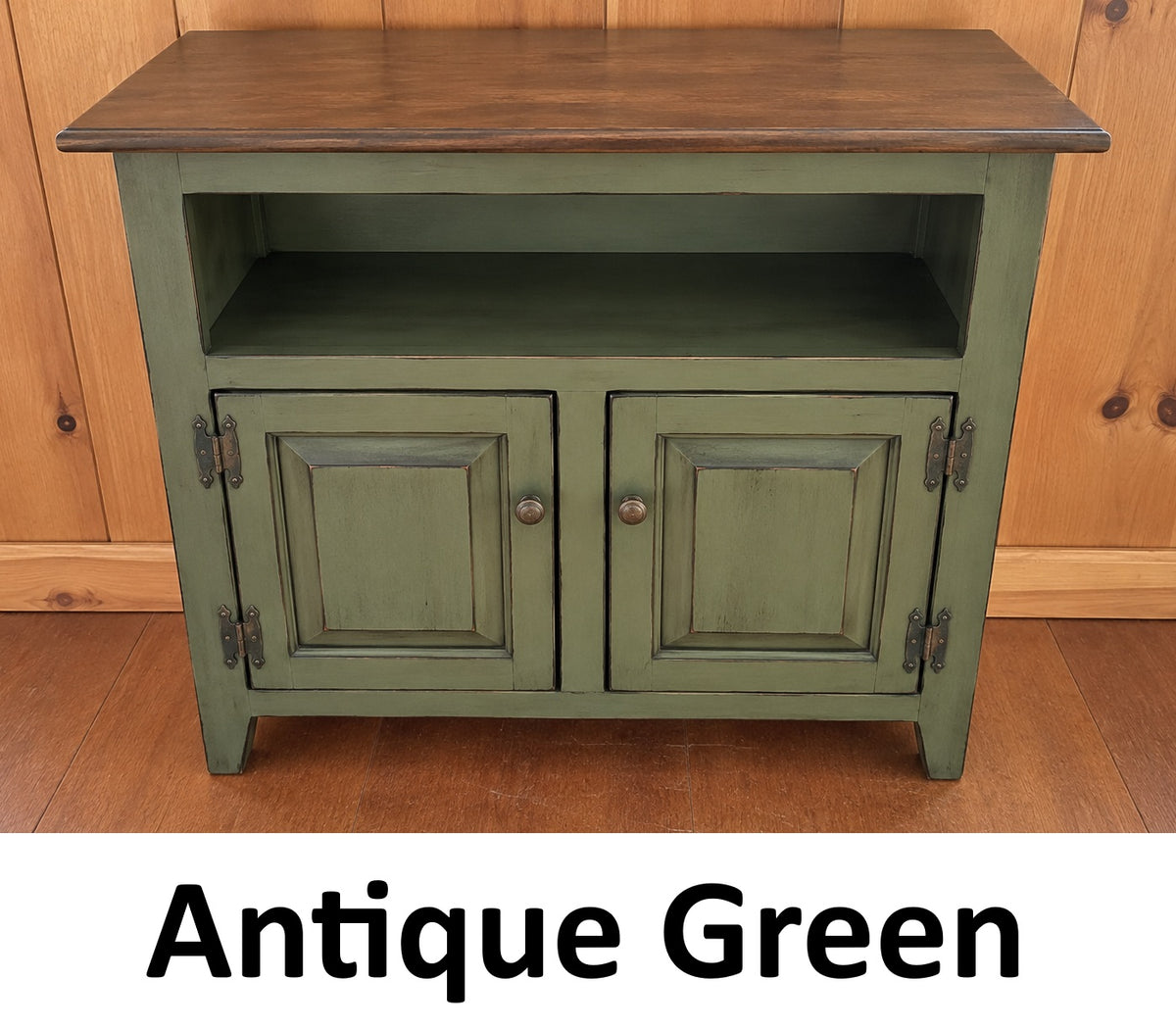 TV Stand - 3 Door Cabinet - Primitive - Storage - TV Cabinet - Amish Handmade - Multipurpose Cabinet - Rustic - Case Goods - Fully Assembled