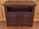 TV Stand - 3 Door Cabinet - Primitive - Storage - TV Cabinet - Amish Handmade - Multipurpose Cabinet - Rustic - Case Goods - Fully Assembled