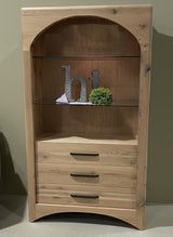 Bookcase - Amish Handmade Bookshelf - Farmhouse - Organizer - Cupboard - Wooden - Rustic - Case Goods - Home - Multipurpose Cabinet -Shelves