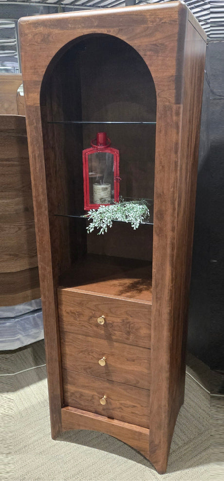 Bookcase - Amish Handmade Bookshelf - Farmhouse - Organizer - Cupboard - Wooden - Rustic - Case Goods - Home - Multipurpose Cabinet -Shelves